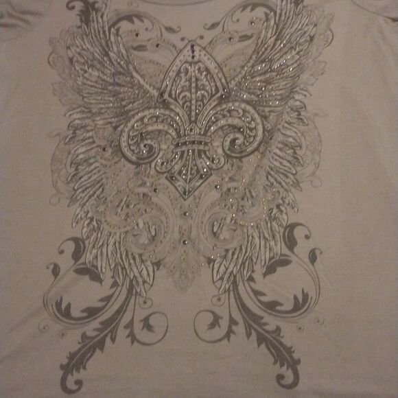 Maurices Embellished Short Sleeve Blouse - Picture 7 of 8